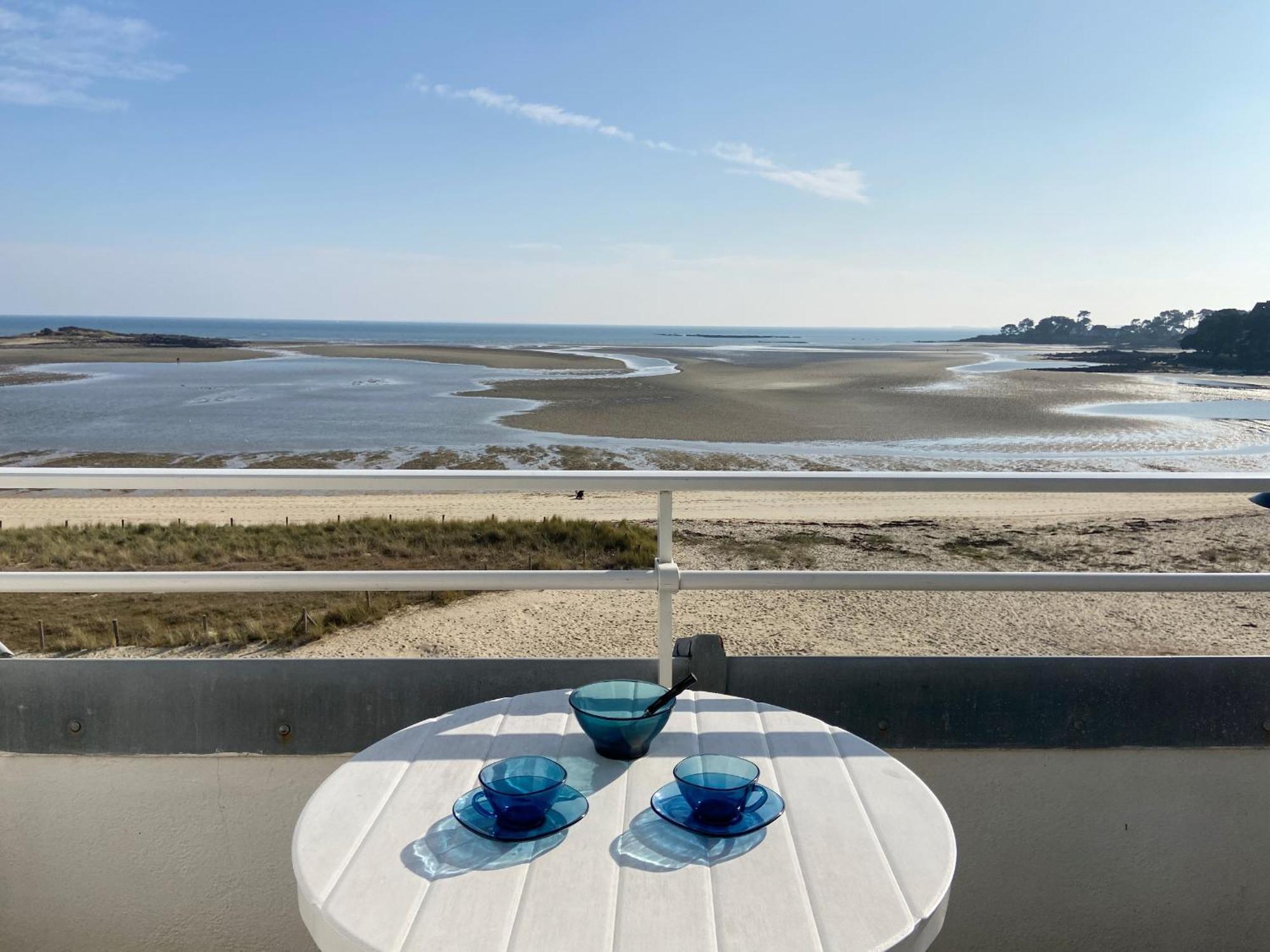 Mouettes 3 - Balcon, Vue Mer, Men Du - T356 كارناك المظهر الخارجي الصورة