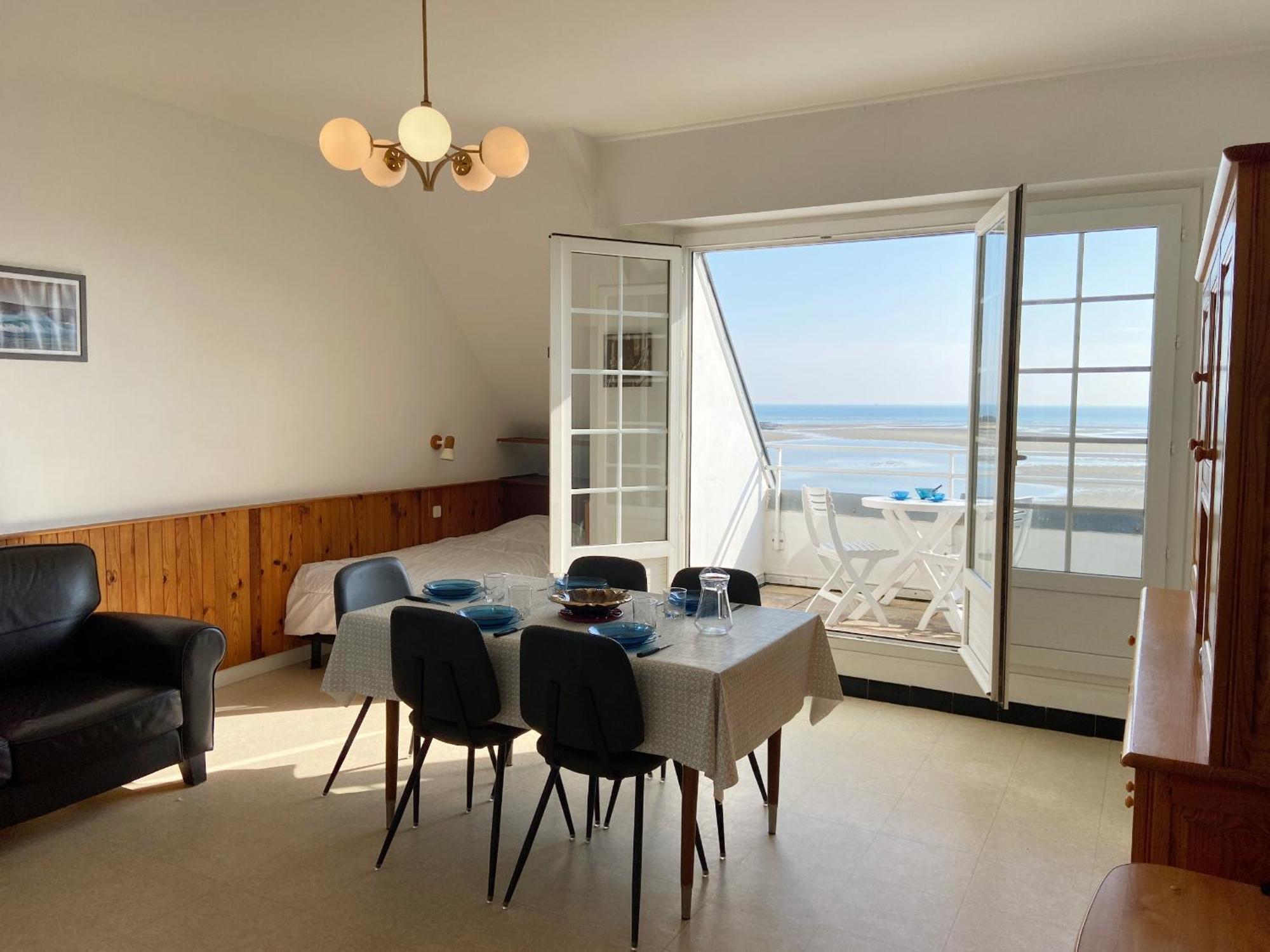 Mouettes 3 - Balcon, Vue Mer, Men Du - T356 كارناك المظهر الخارجي الصورة